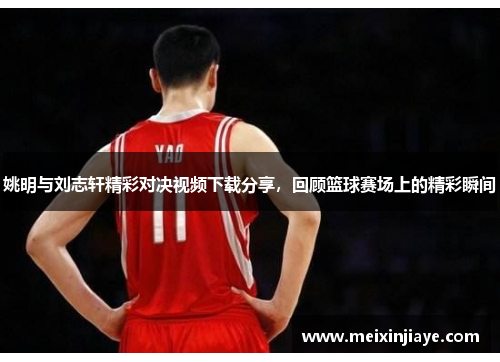 姚明与刘志轩精彩对决视频下载分享，回顾篮球赛场上的精彩瞬间